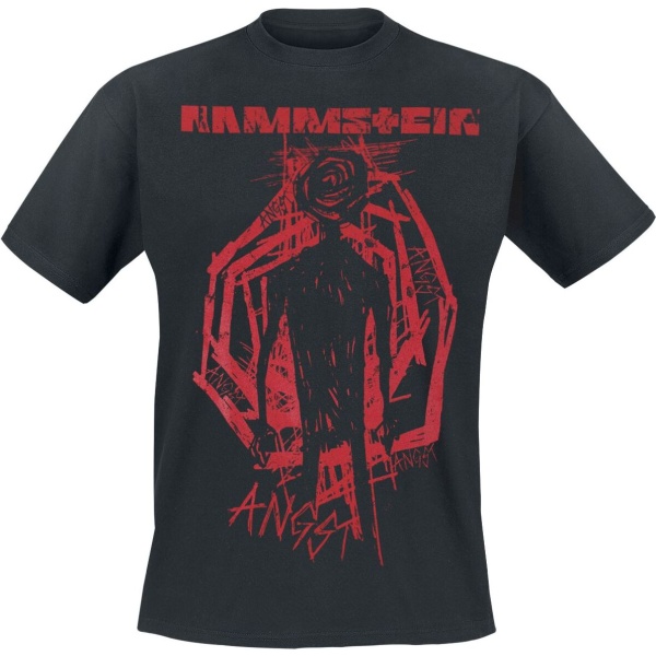 Rammstein Schwarzer Mann Tričko černá - RockTime.cz