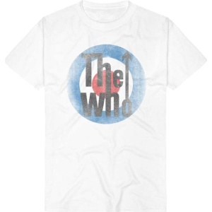 The Who Vintage Target Logo Tričko bílá - RockTime.cz