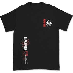 Alpha Wolf Akudama Tričko černá - RockTime.cz