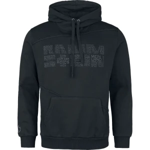 Rammstein Werk Mikina s kapucí černá - RockTime.cz