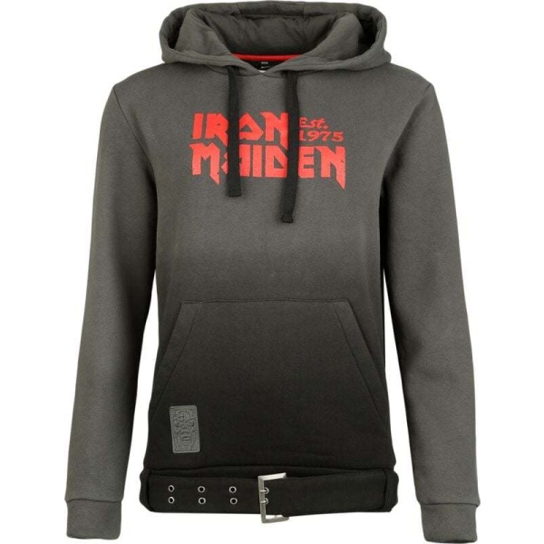 Iron Maiden EMP Signature Collection Dámská mikina s kapucí šedá/cerná - RockTime.cz