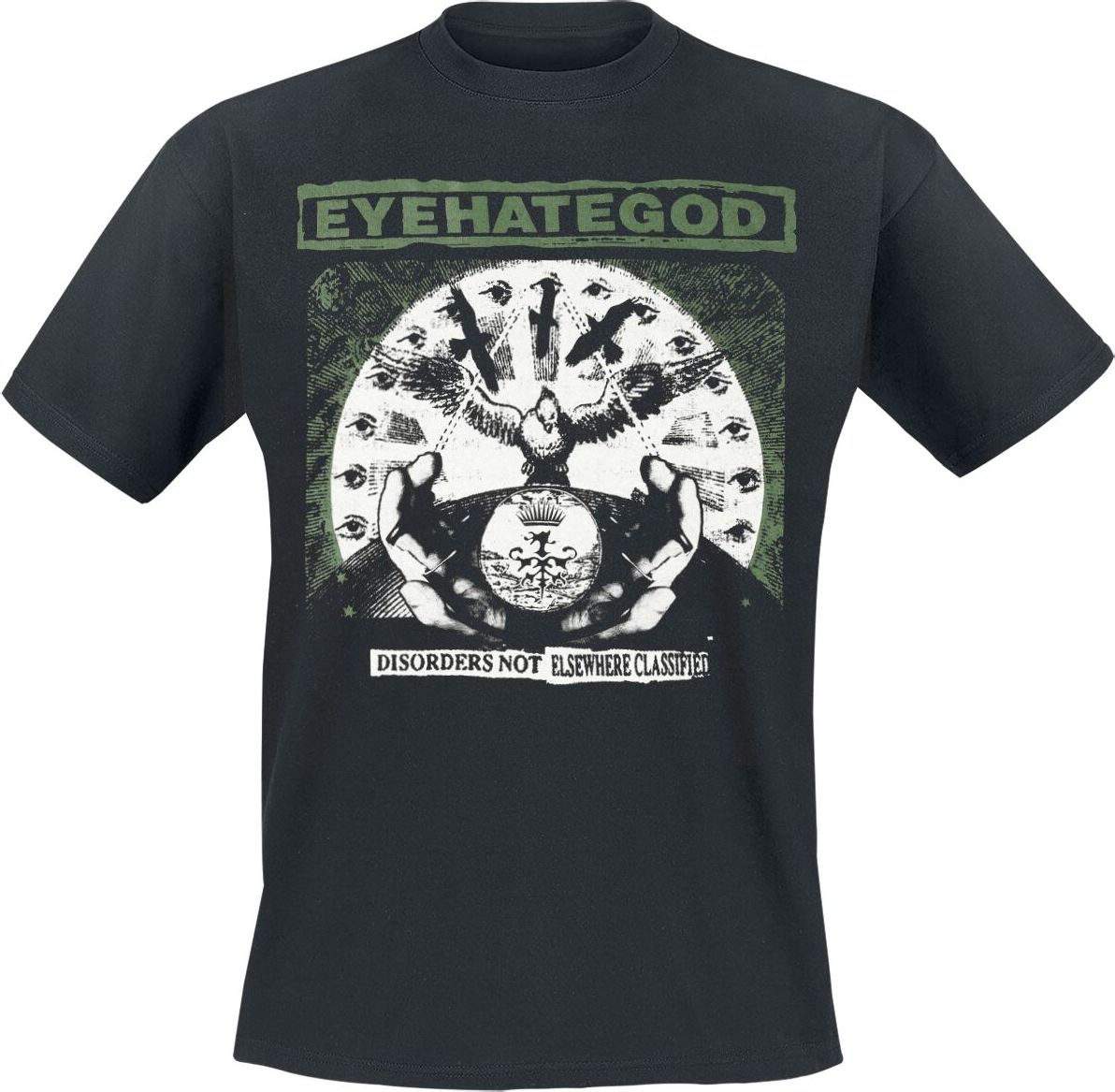 Eyehategod Disorders Tričko černá - RockTime.cz