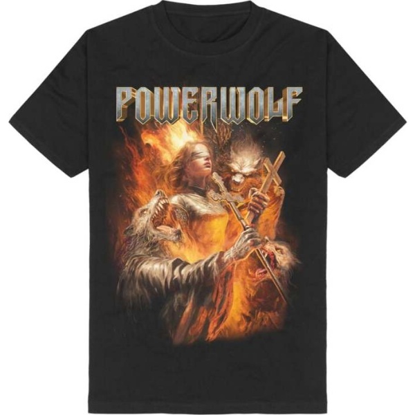 Powerwolf Joan Of Arc Tričko černá - RockTime.cz