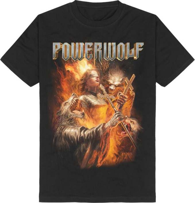 Powerwolf Joan Of Arc Tričko černá - RockTime.cz