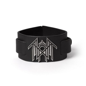 Sleep Token Logo Kožený náramek černá - RockTime.cz