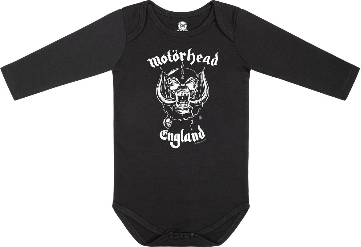Motörhead England Stencil body černá - RockTime.cz