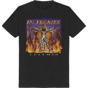 In Flames Clayman Cover Tričko černá - RockTime.cz