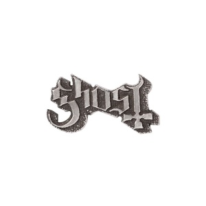 Ghost Logo Odznak stríbrná - RockTime.cz