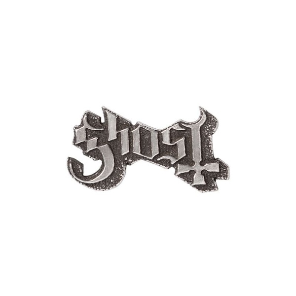 Ghost Logo Odznak stríbrná - RockTime.cz