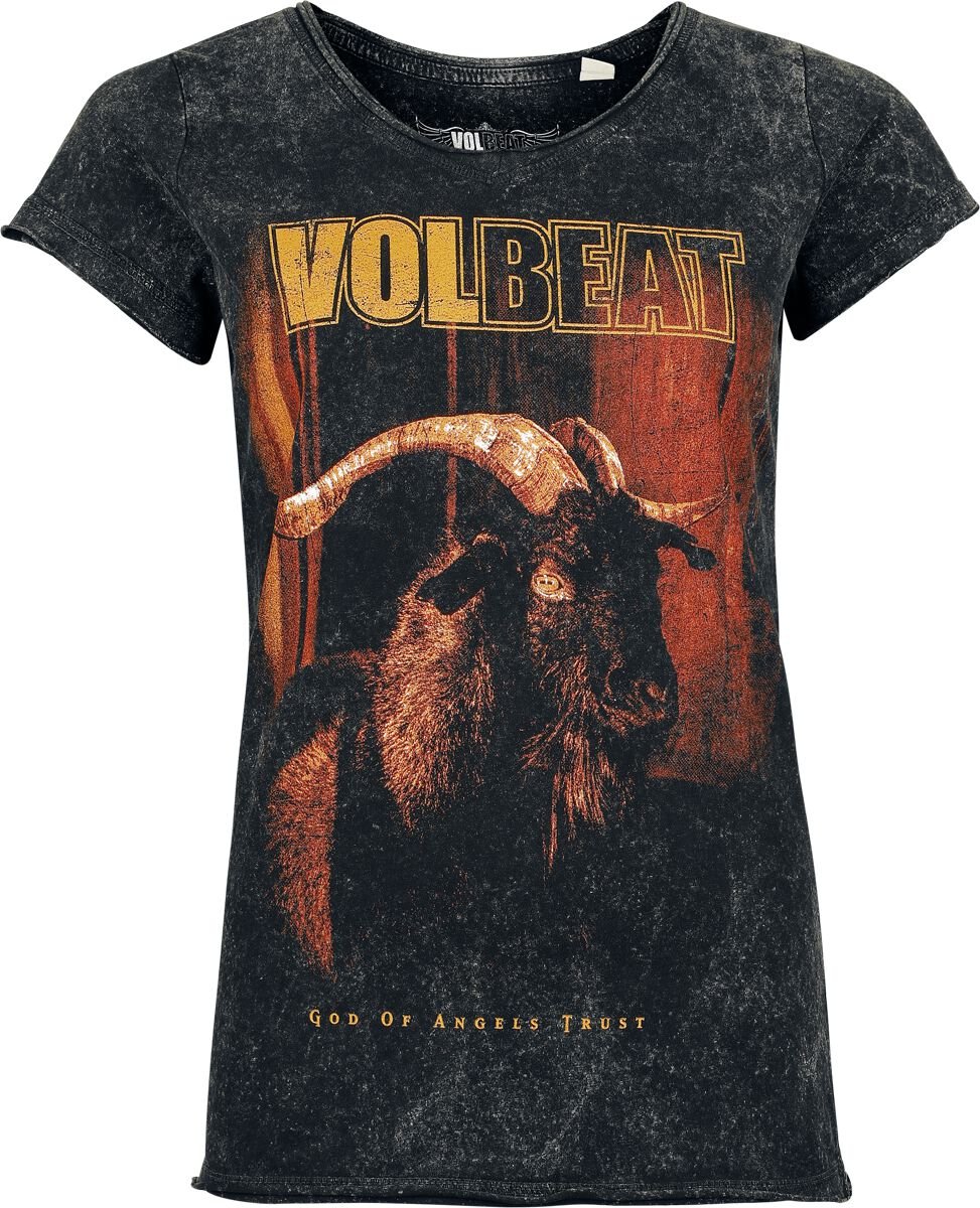 Volbeat Goat Entrance Dámské tričko šedá - RockTime.cz