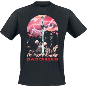 Bad Omens Fantasy Sword Tričko černá - RockTime.cz