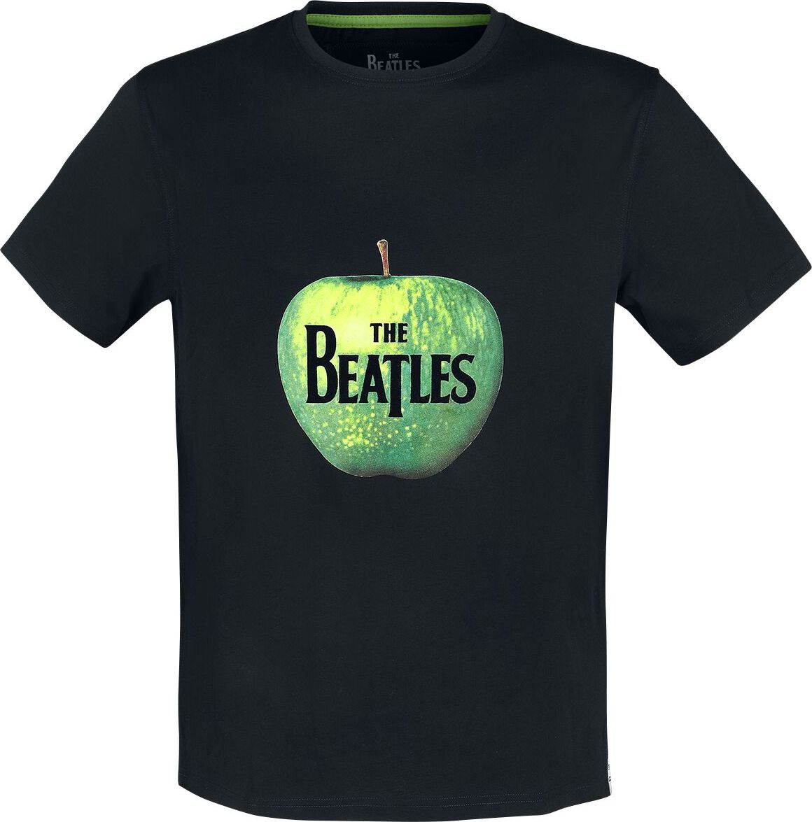 The Beatles Apple Tričko černá - RockTime.cz