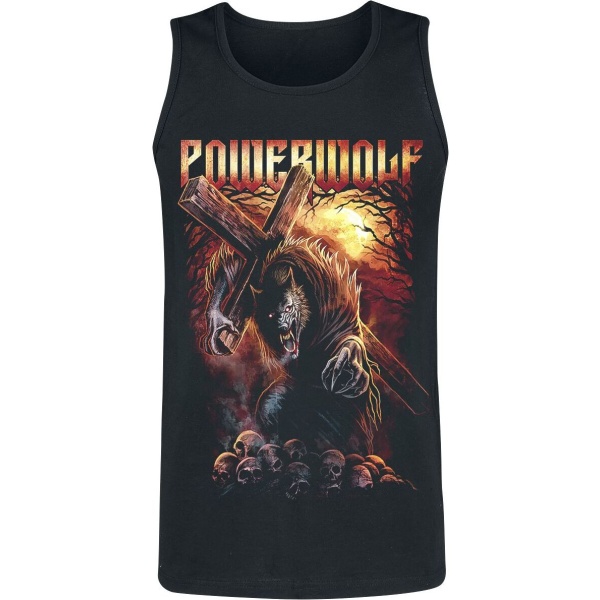 Powerwolf Via Dolorosa Tank top černá - RockTime.cz