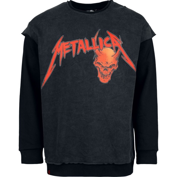 Metallica EMP Signature Collection Mikina tmave šedá/cerná - RockTime.cz