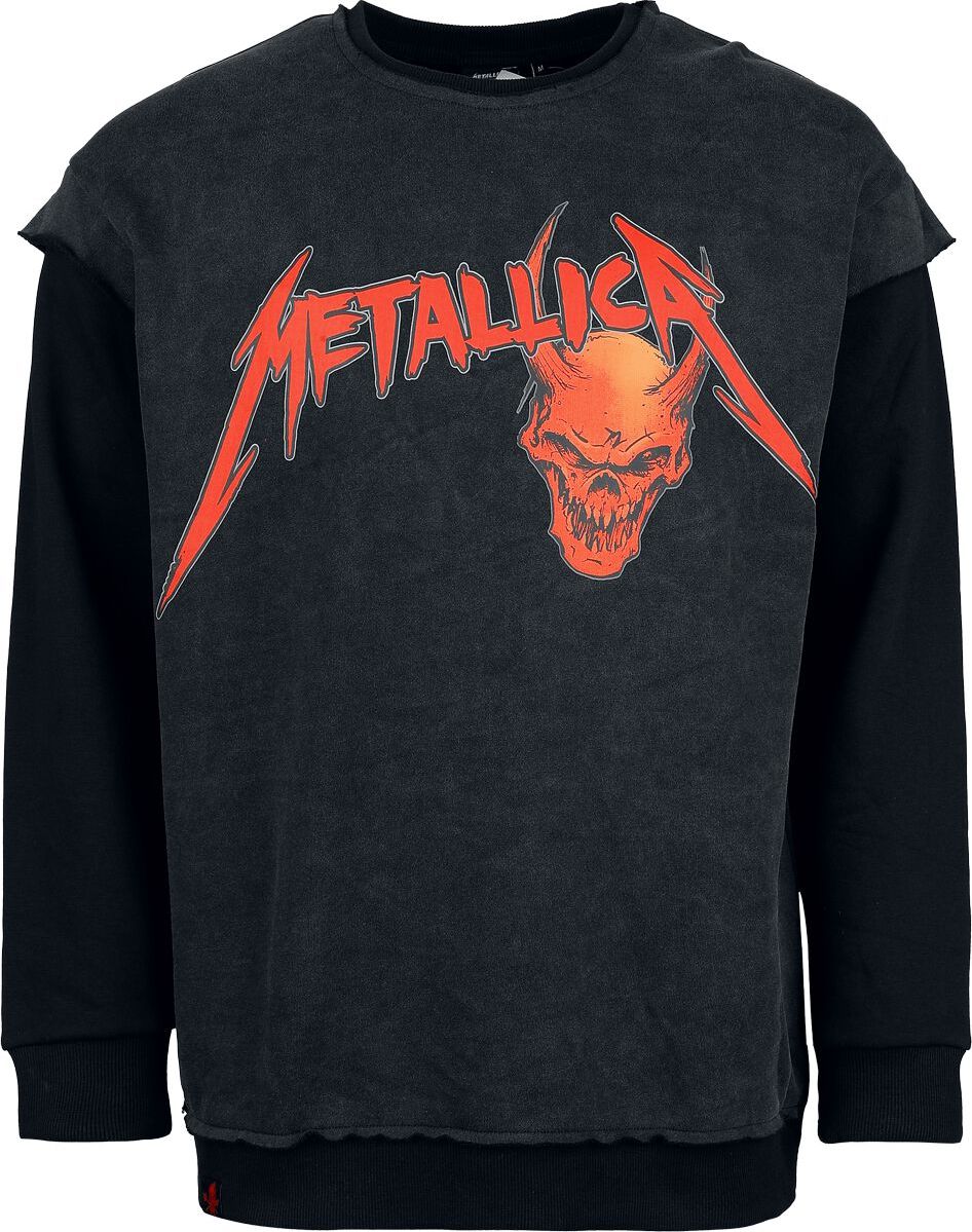 Metallica EMP Signature Collection Mikina tmave šedá/cerná - RockTime.cz