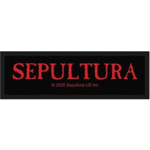 Sepultura Logo nášivka vícebarevný - RockTime.cz