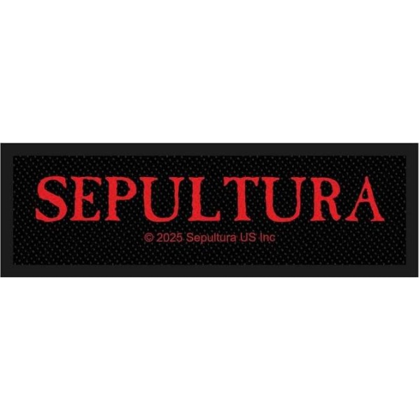 Sepultura Logo nášivka vícebarevný - RockTime.cz