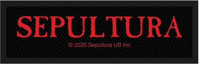 Sepultura Logo nášivka vícebarevný - RockTime.cz
