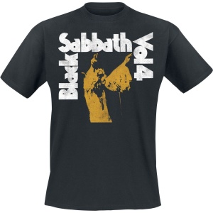 Black Sabbath Vol. 4 Tracklist Tričko černá - RockTime.cz