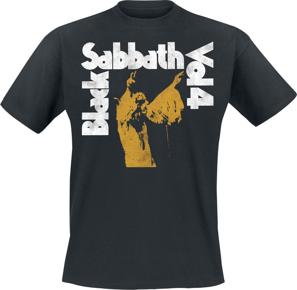 Black Sabbath Vol. 4 Tracklist Tričko černá - RockTime.cz