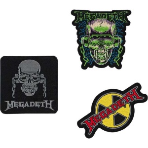 Megadeth Patches 5-er Set Megadeth nášivka standard - RockTime.cz