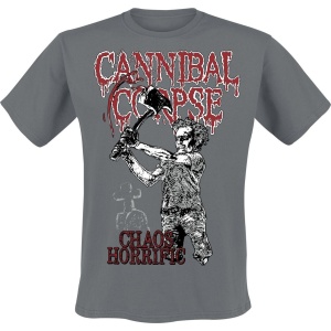 Cannibal Corpse Chaos Horrific Bootleg Tričko charcoal - RockTime.cz