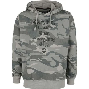 Motörhead Sweat Hoody Mikina s kapucí maskáčová - RockTime.cz