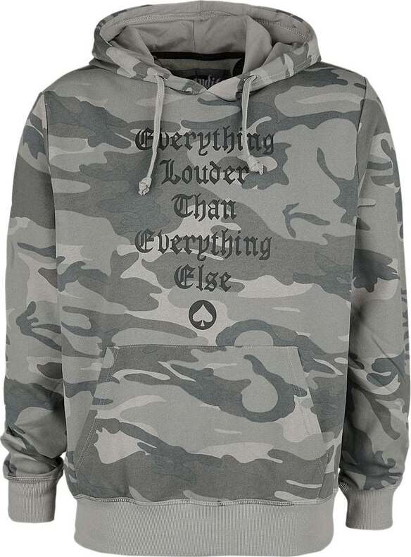 Motörhead Sweat Hoody Mikina s kapucí maskáčová - RockTime.cz