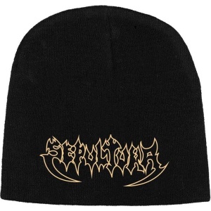 Sepultura Original Logo Beanie čepice černá - RockTime.cz