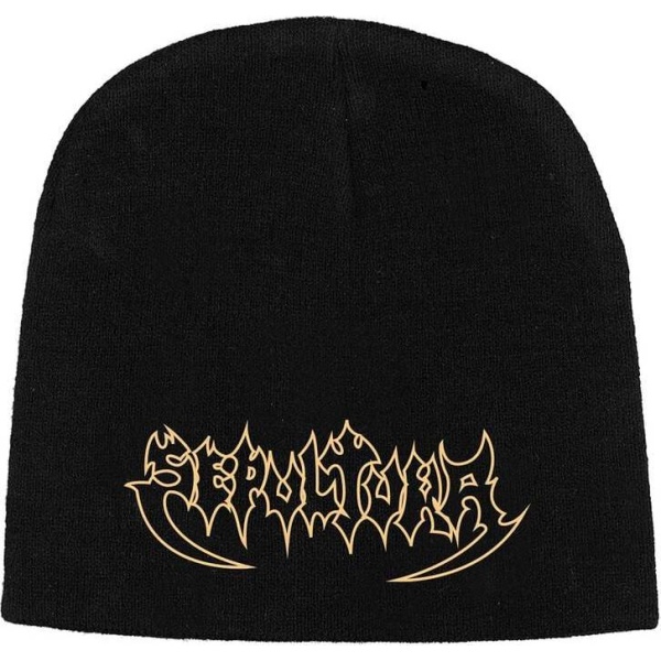 Sepultura Original Logo Beanie čepice černá - RockTime.cz