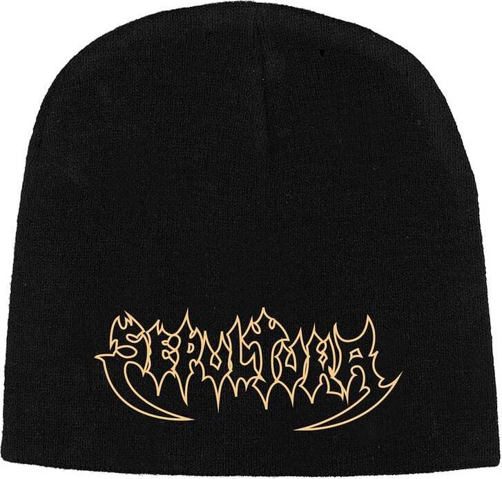 Sepultura Original Logo Beanie čepice černá - RockTime.cz