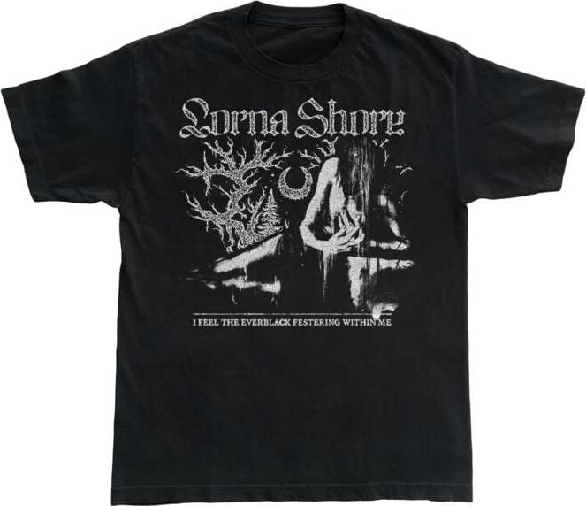 Lorna Shore Everblack Tričko černá - RockTime.cz