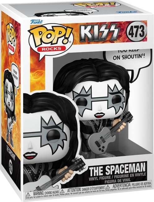 Kiss The Spaceman Vinyl Figur 473 Sberatelská postava standard - RockTime.cz