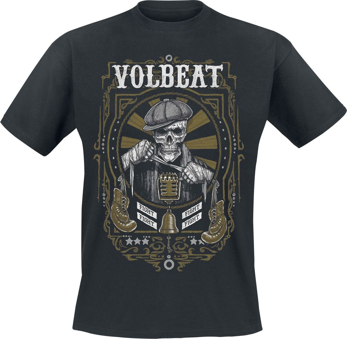 Volbeat Fight Tričko černá - RockTime.cz