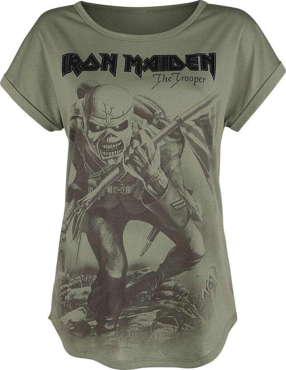 Iron Maiden EMP Signature Collection Dámské tričko olivová - RockTime.cz