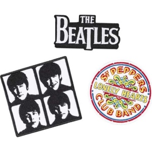 The Beatles Patches 3-er Set The Beatles nášivka standard - RockTime.cz