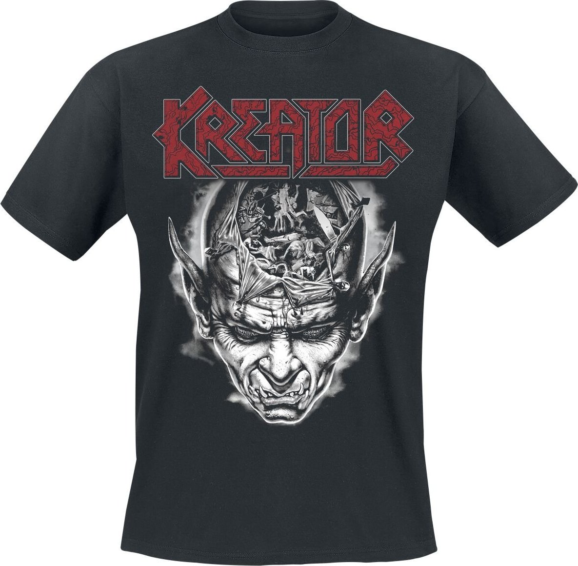 Kreator US Tour 1991 Tričko černá - RockTime.cz