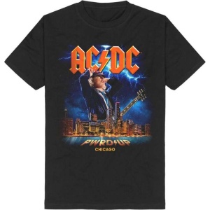 AC/DC PWRUP Chicago Tričko černá - RockTime.cz