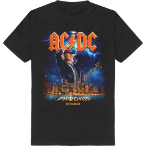 AC/DC PWRUP Chicago Tričko černá - RockTime.cz