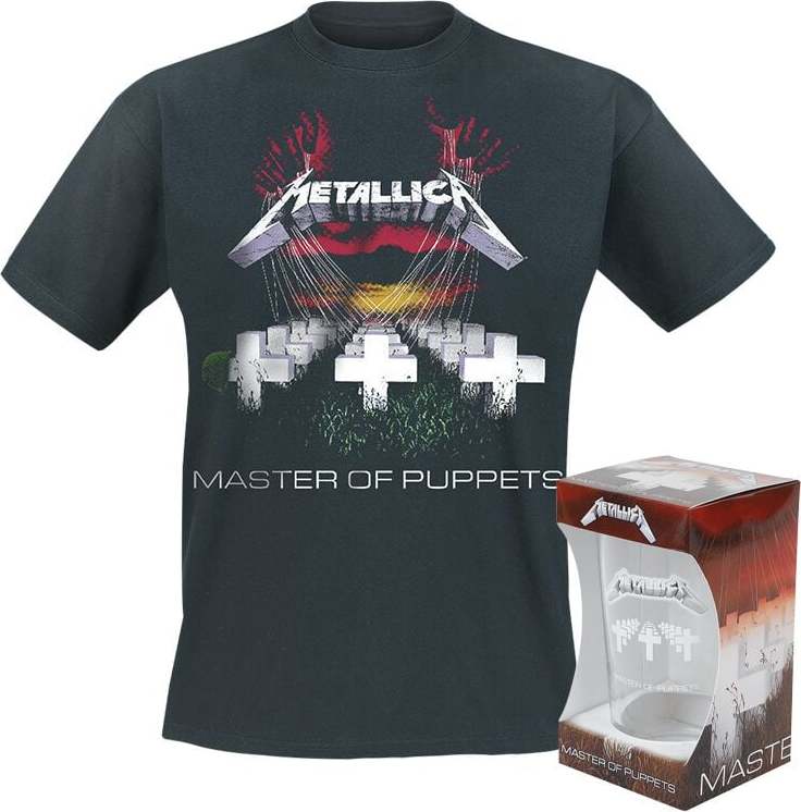 Metallica Fan Bundle Tričko černá - RockTime.cz
