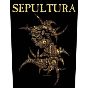 Sepultura Discography nášivka na záda vícebarevný - RockTime.cz