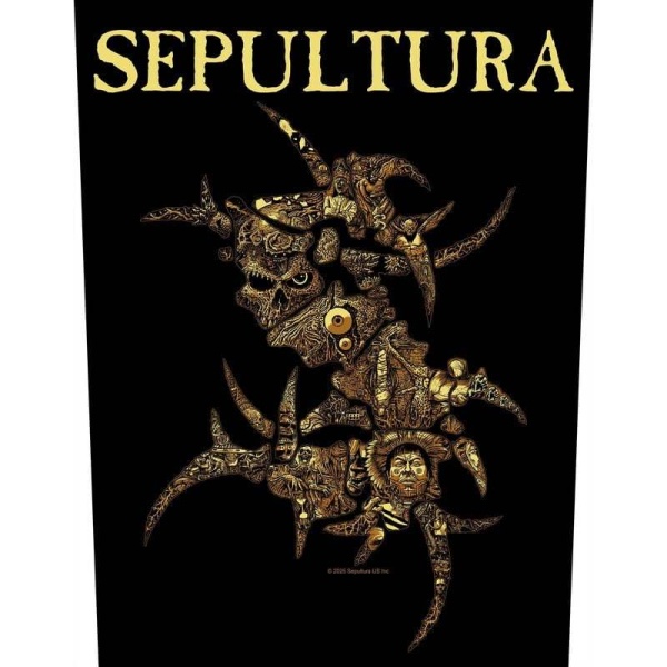 Sepultura Discography nášivka na záda vícebarevný - RockTime.cz