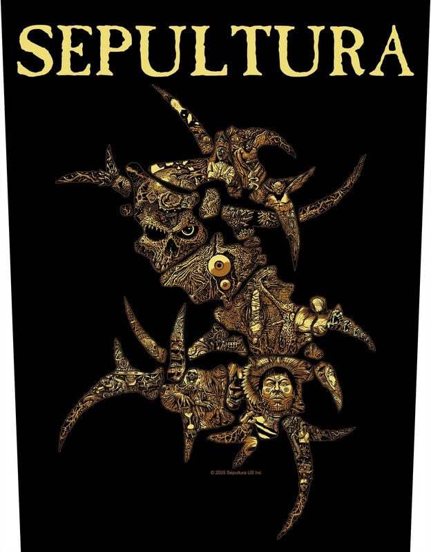 Sepultura Discography nášivka na záda vícebarevný - RockTime.cz
