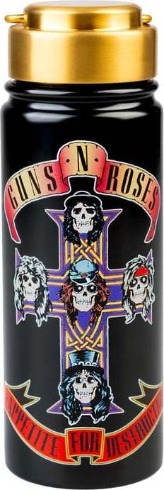 Guns N' Roses Metallflasche Hot & Cold Guns N' Roses láhev vícebarevný - RockTime.cz