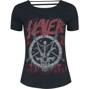 Slayer Circle Dámské tričko černá - RockTime.cz