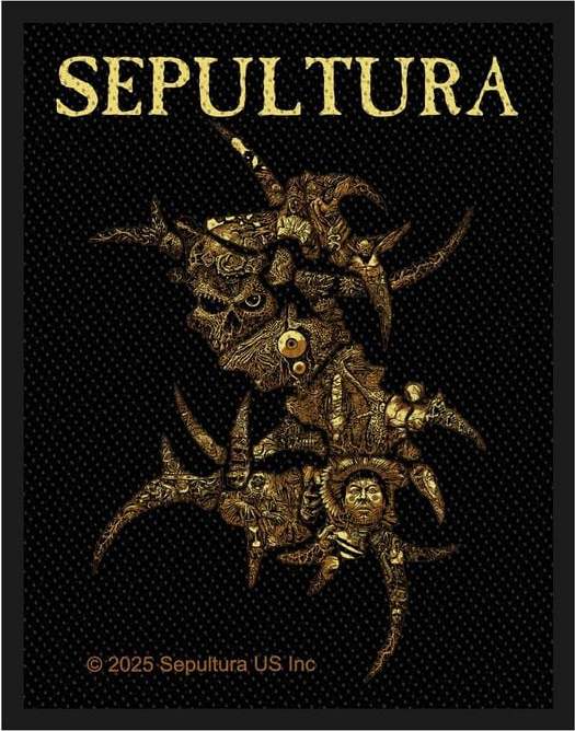 Sepultura Discography nášivka vícebarevný - RockTime.cz