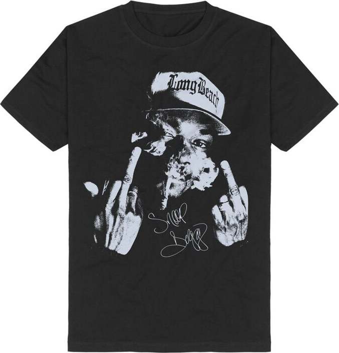 Snoop Dogg Smoke Tričko černá - RockTime.cz