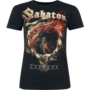 Sabaton Dragon Dámské tričko černá - RockTime.cz