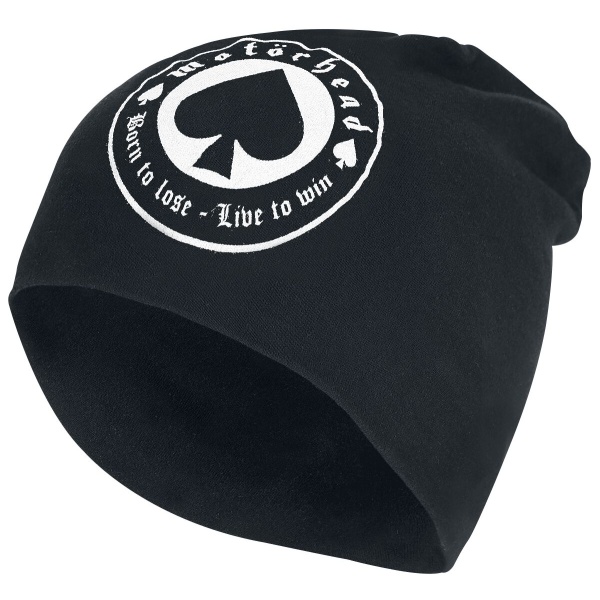 Motörhead Born To Lose - Jersey Beanie Beanie čepice černá - RockTime.cz