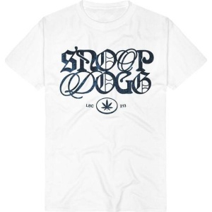 Snoop Dogg Mashup Logo Tričko bílá - RockTime.cz